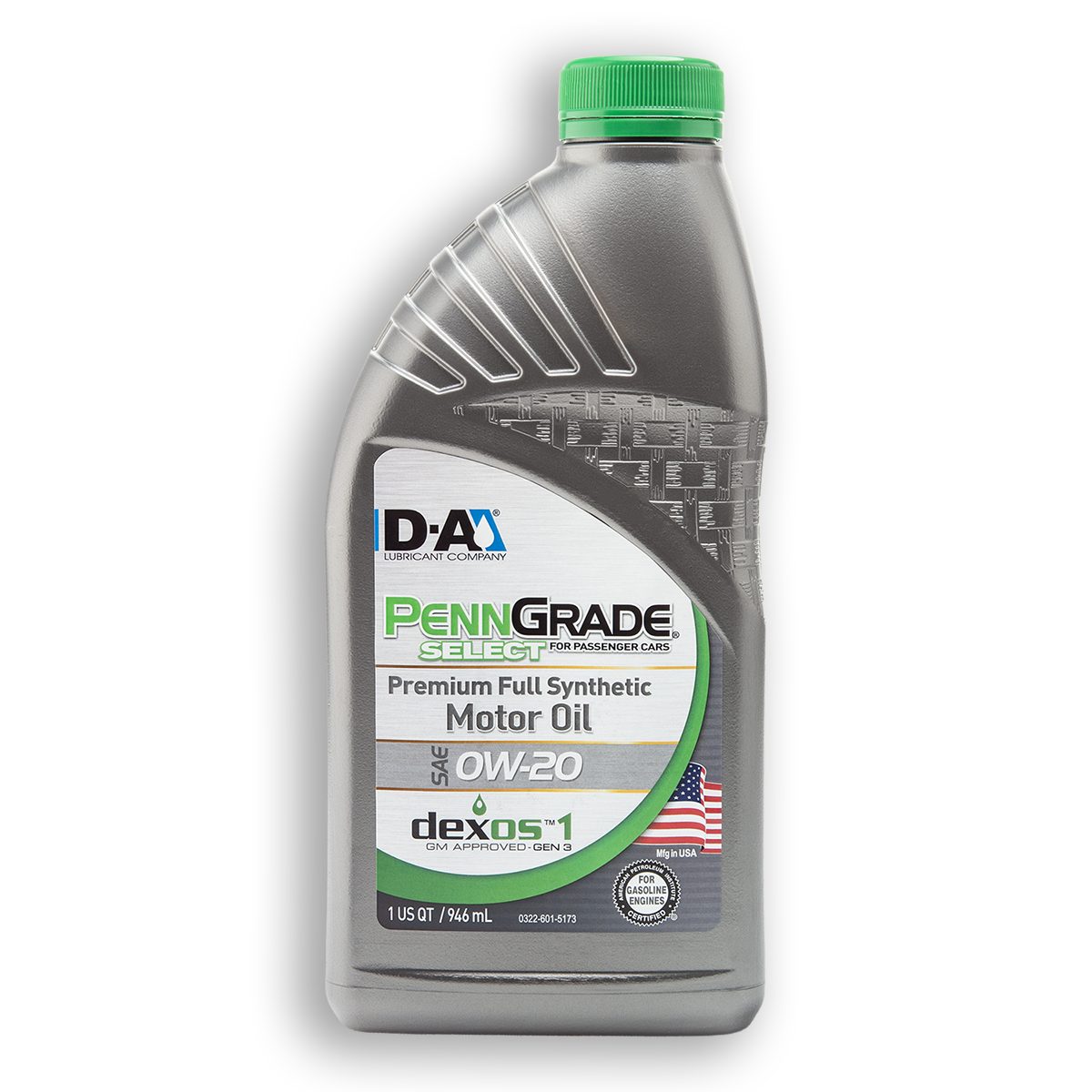 PENNGRADE SELECT PREMIUM FULL SYNTHETIC MOTOR OIL SAE 0W-20