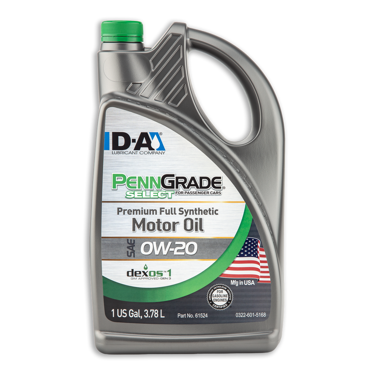 PENNGRADE SELECT PREMIUM FULL SYNTHETIC MOTOR OIL SAE 0W-20
