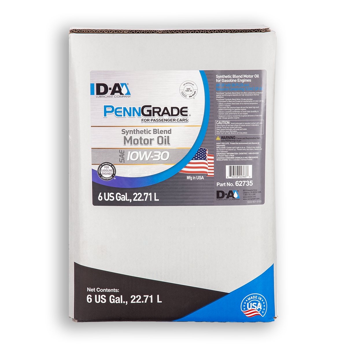 PENNGRADE SYNTHETIC BLEND OIL SAE 10W-30