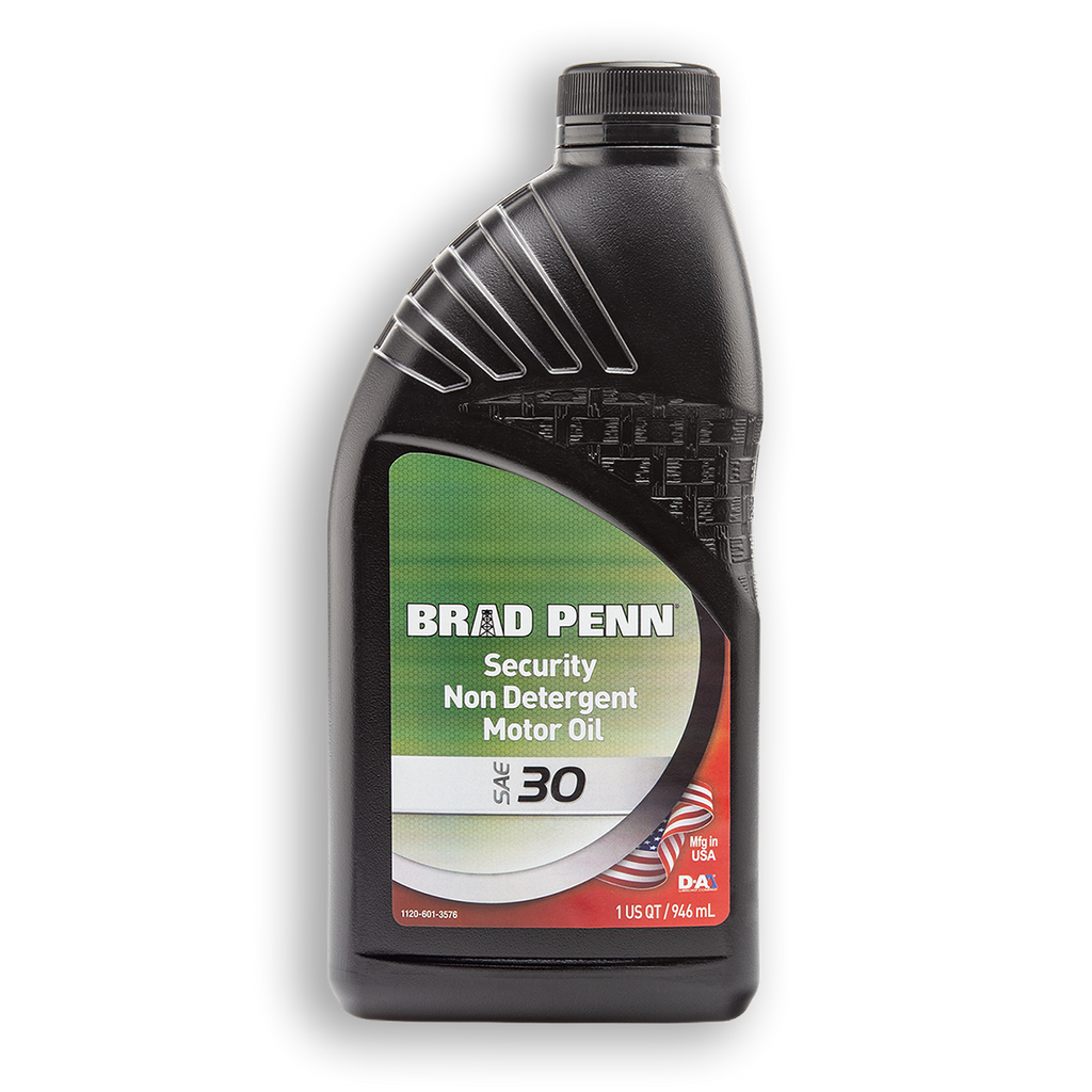 BRADPENN Motor Oil SAE 30 3本セット BRAD PENN® SECURITY NON DETERGENT MOTOR OIL SAE 30
