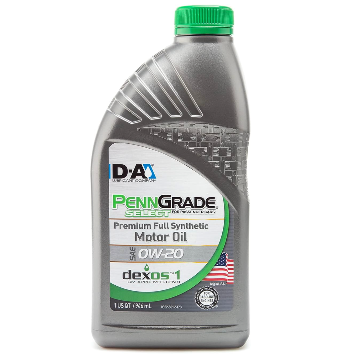 PENNGRADE SELECT PREMIUM FULL SYNTHETIC MOTOR OIL SAE 0W-20